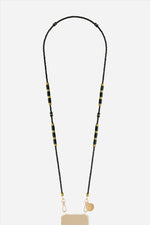 Chaine Longue Ornella Noir 120 cm