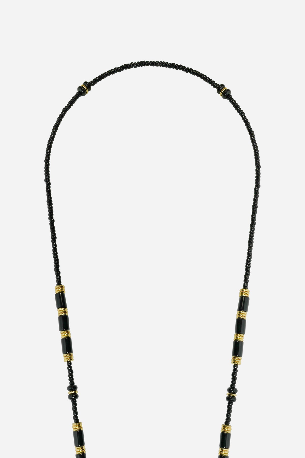 Chaine Longue Ornella Noir 120 cm - 3