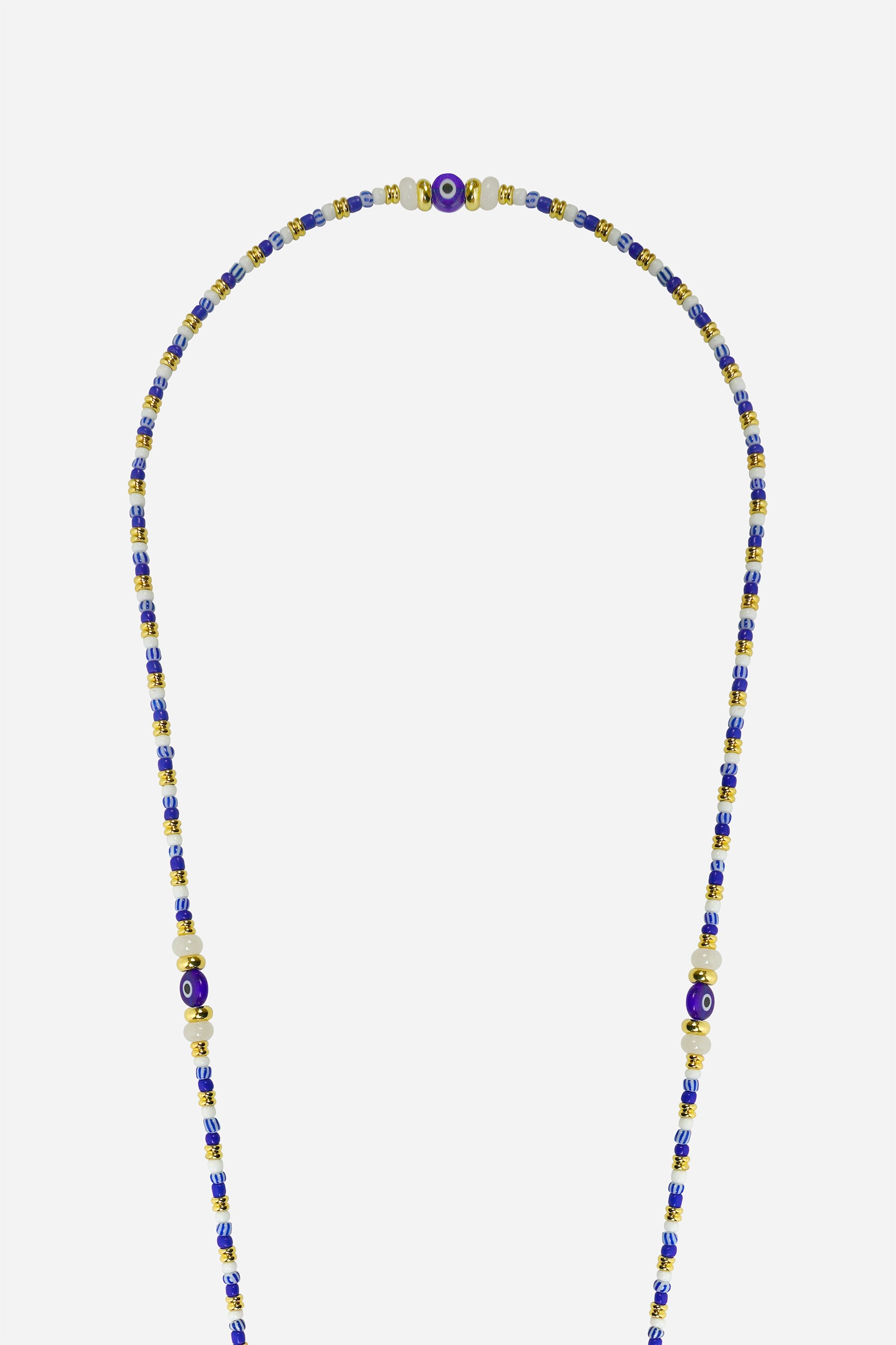 Chaine Longue Idra Bleu 120 cm