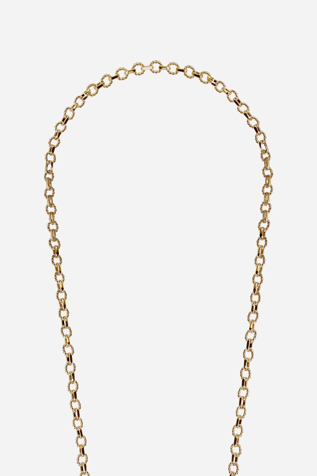 Chaine Longue Zita Dore 120 cm - 3