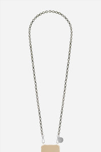 Chaine Longue Zita Argent 120 cm