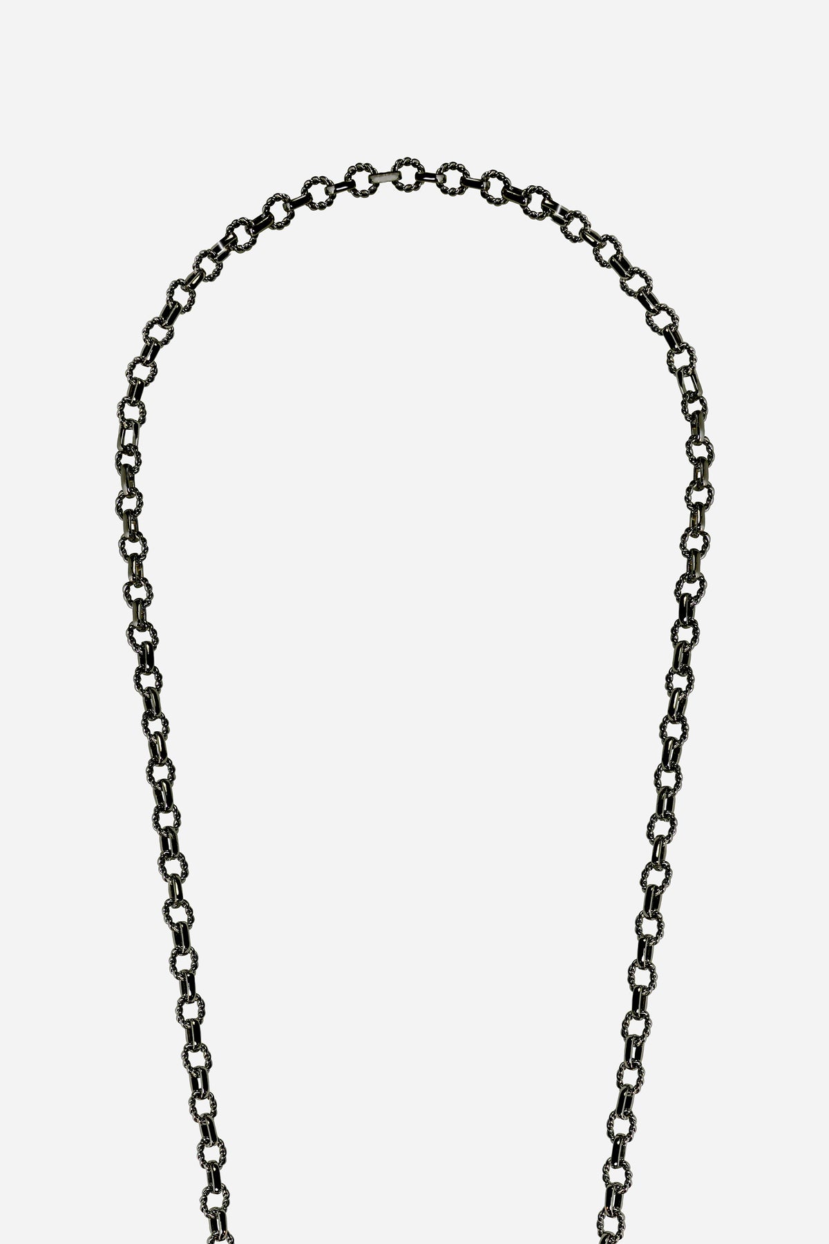 Chaine Longue Zita Noir 120 cm - 3