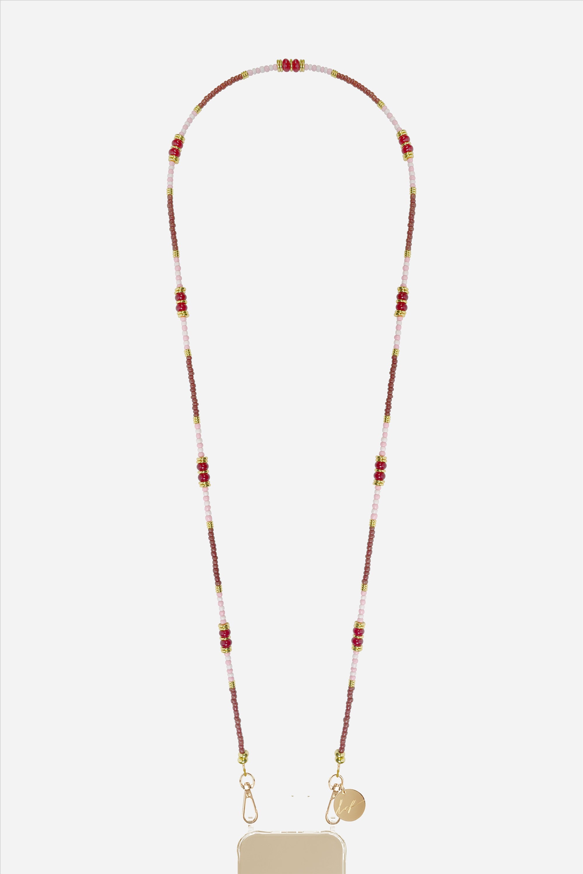 Chaine Longue Kessia Marron 120 cm