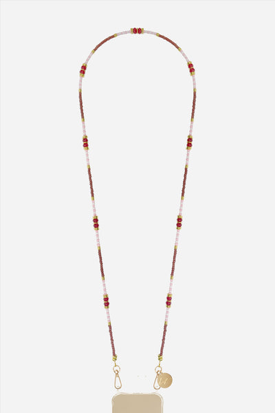 Chaine Longue Kessia Marron 120 cm