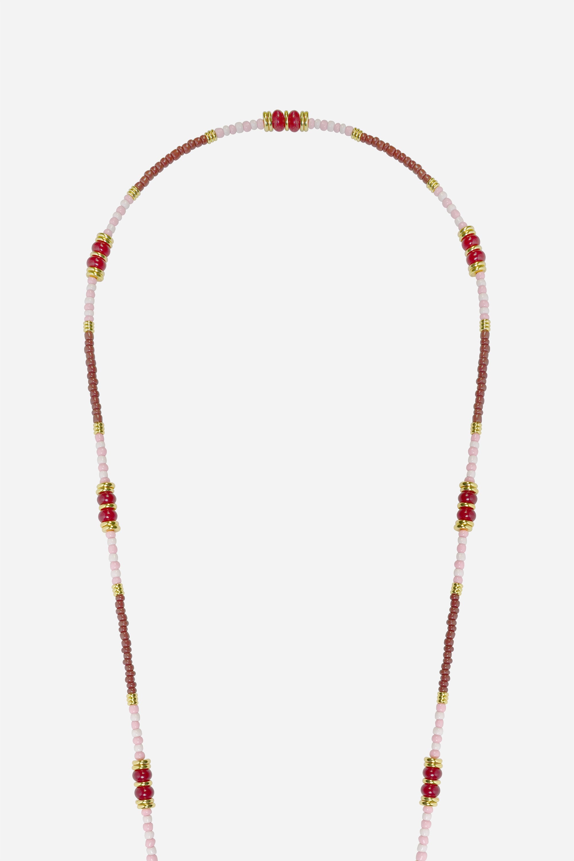 Chaine Longue Kessia Marron 120 cm