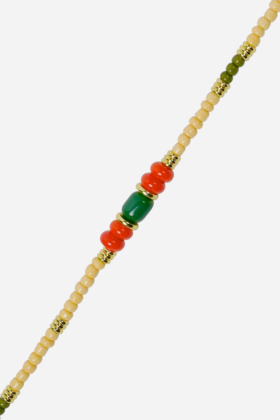 Chaine Longue Marianne Orange 120 cm - 2