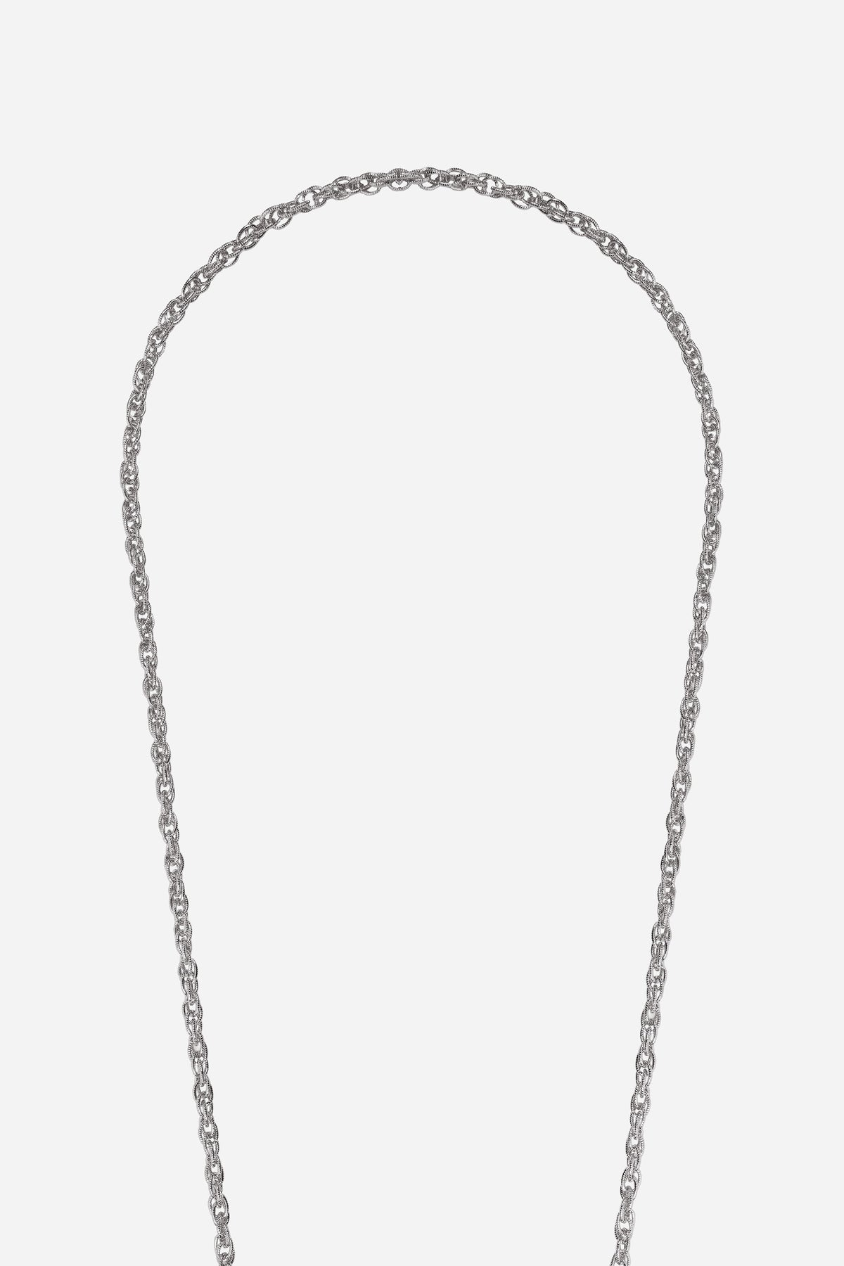 Chaine Longue Frankie Argent 120 cm - 3