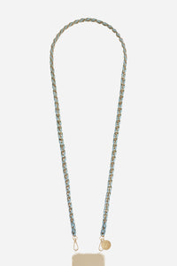 Chaine Longue Lou Bleu 120 cm