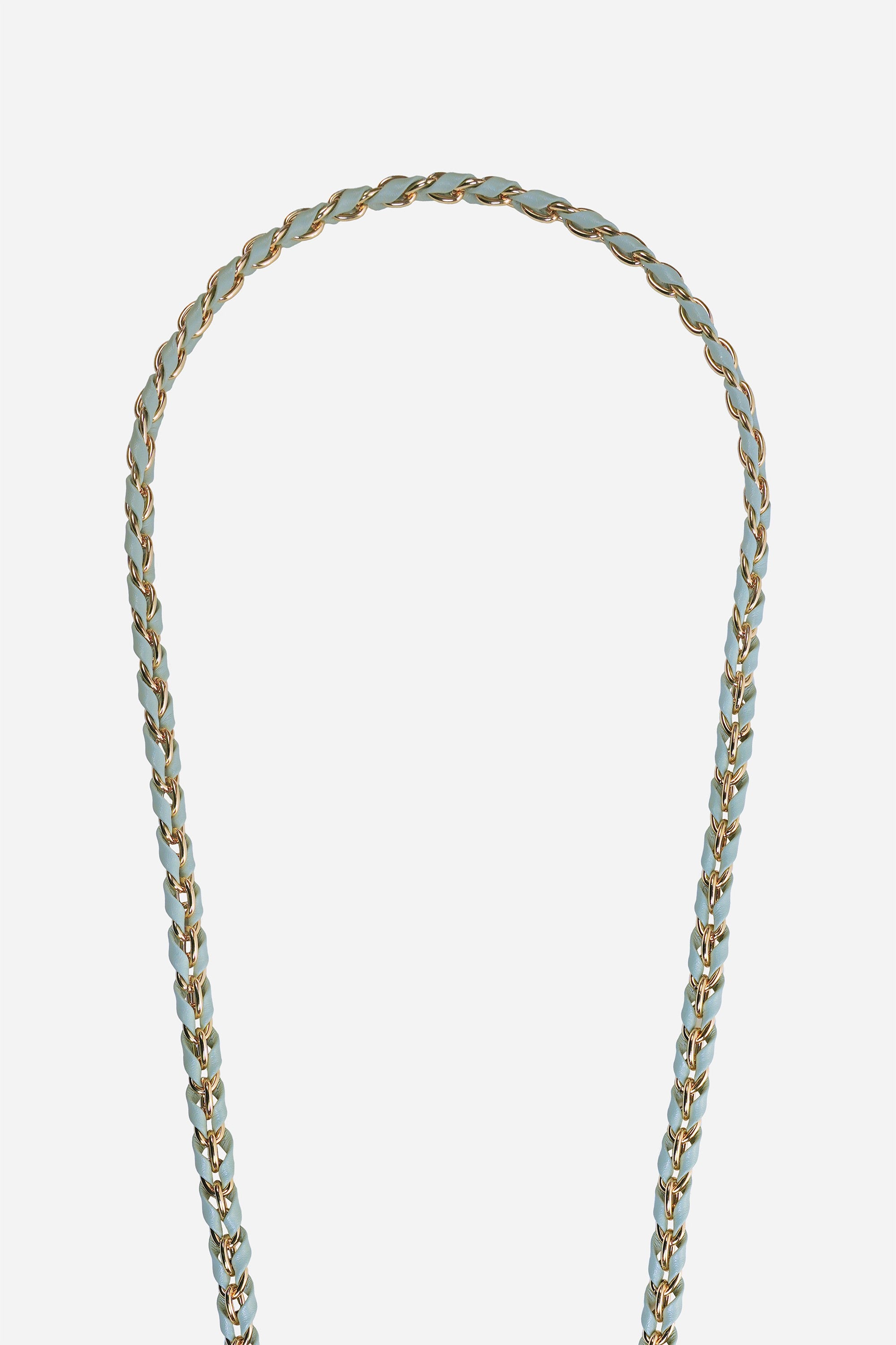 Chaine Longue Lou Bleu 120 cm