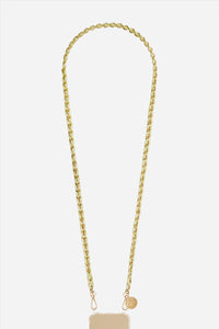 Chaine Longue Lou Jaune 120 cm
