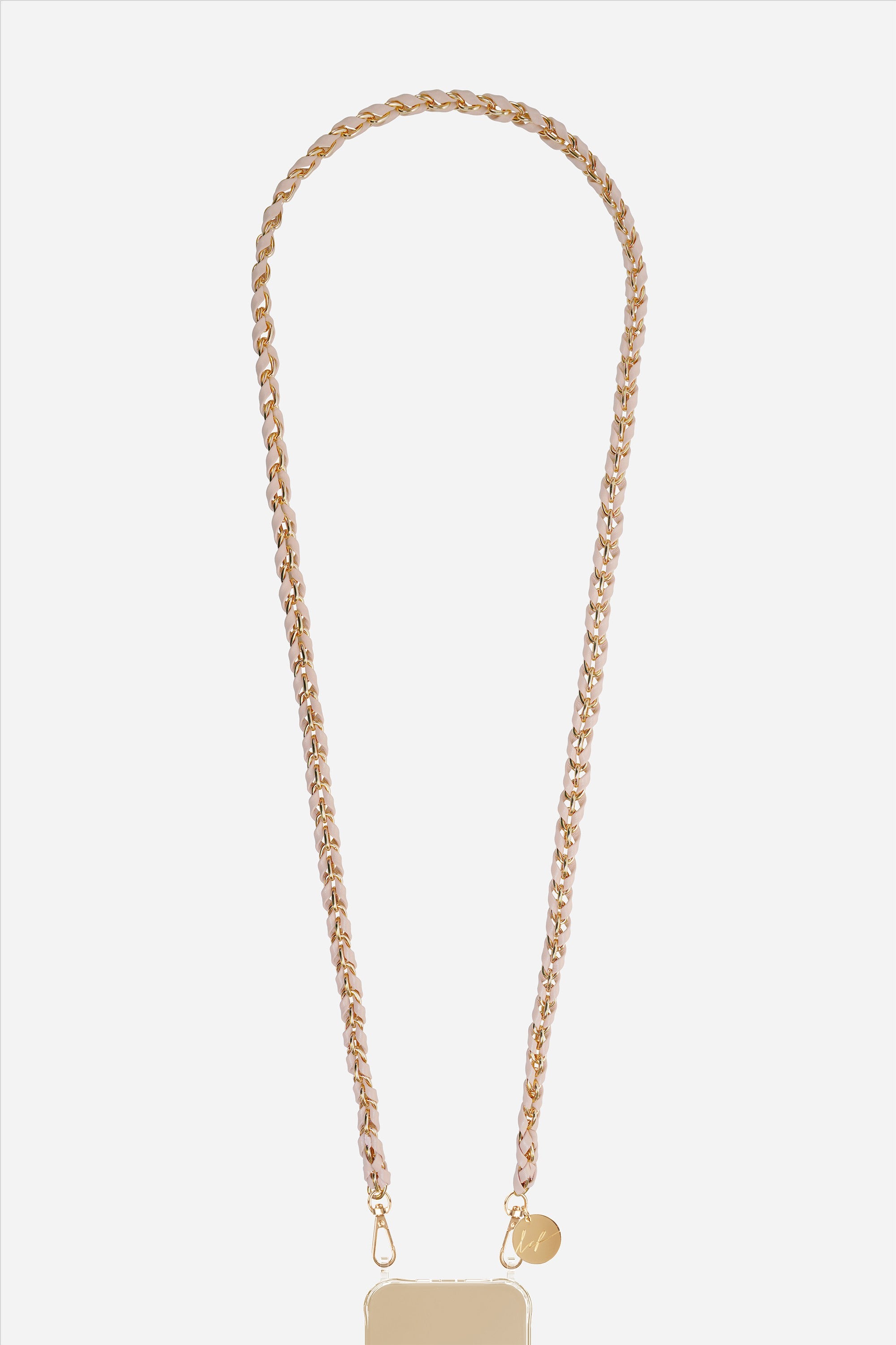 Chaine Longue Lou Nude 120 cm