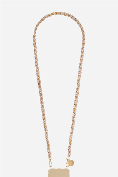 Chaine Longue Lou Nude 120 cm