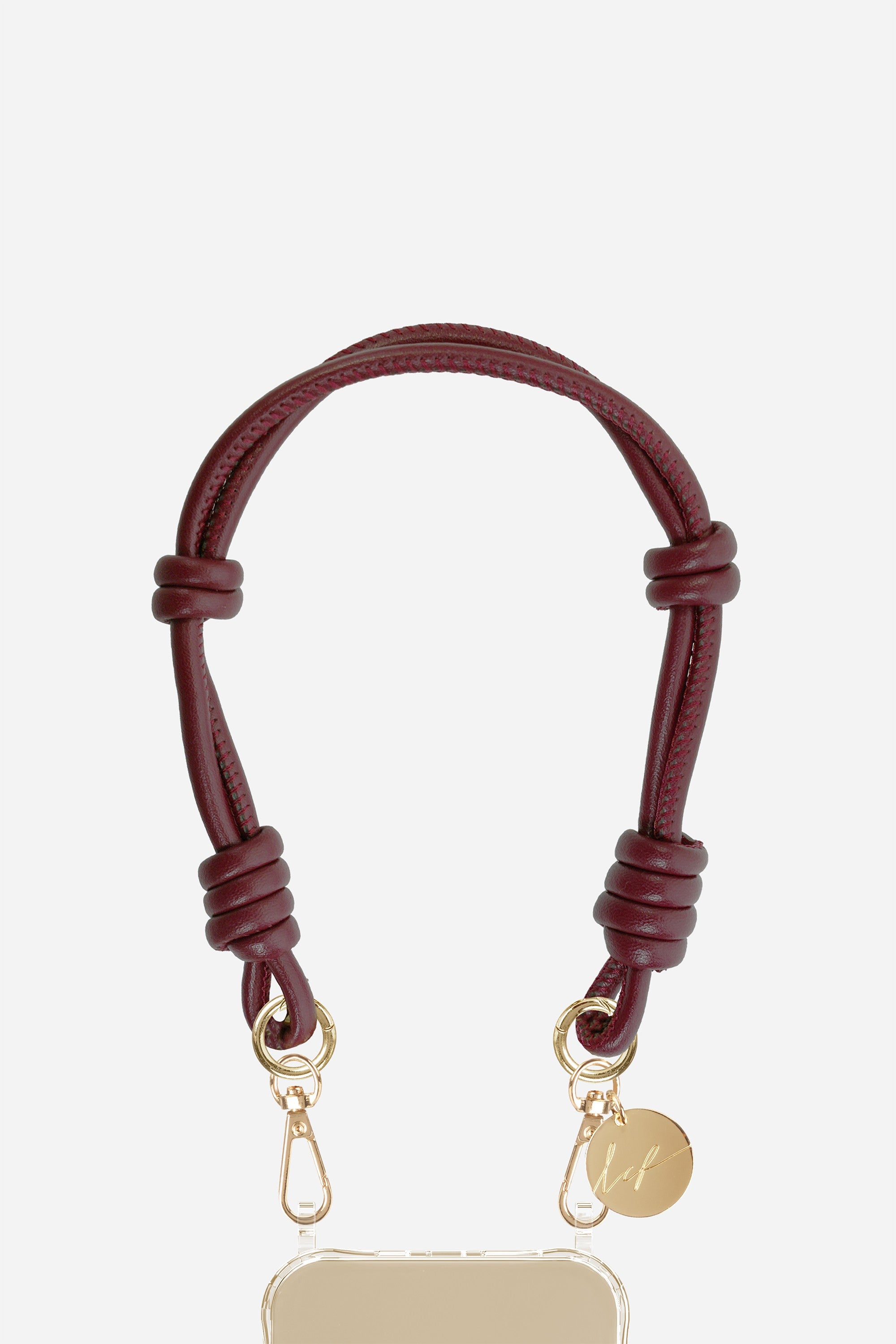 Chaine Courte Nolan Bordeaux 40 cm