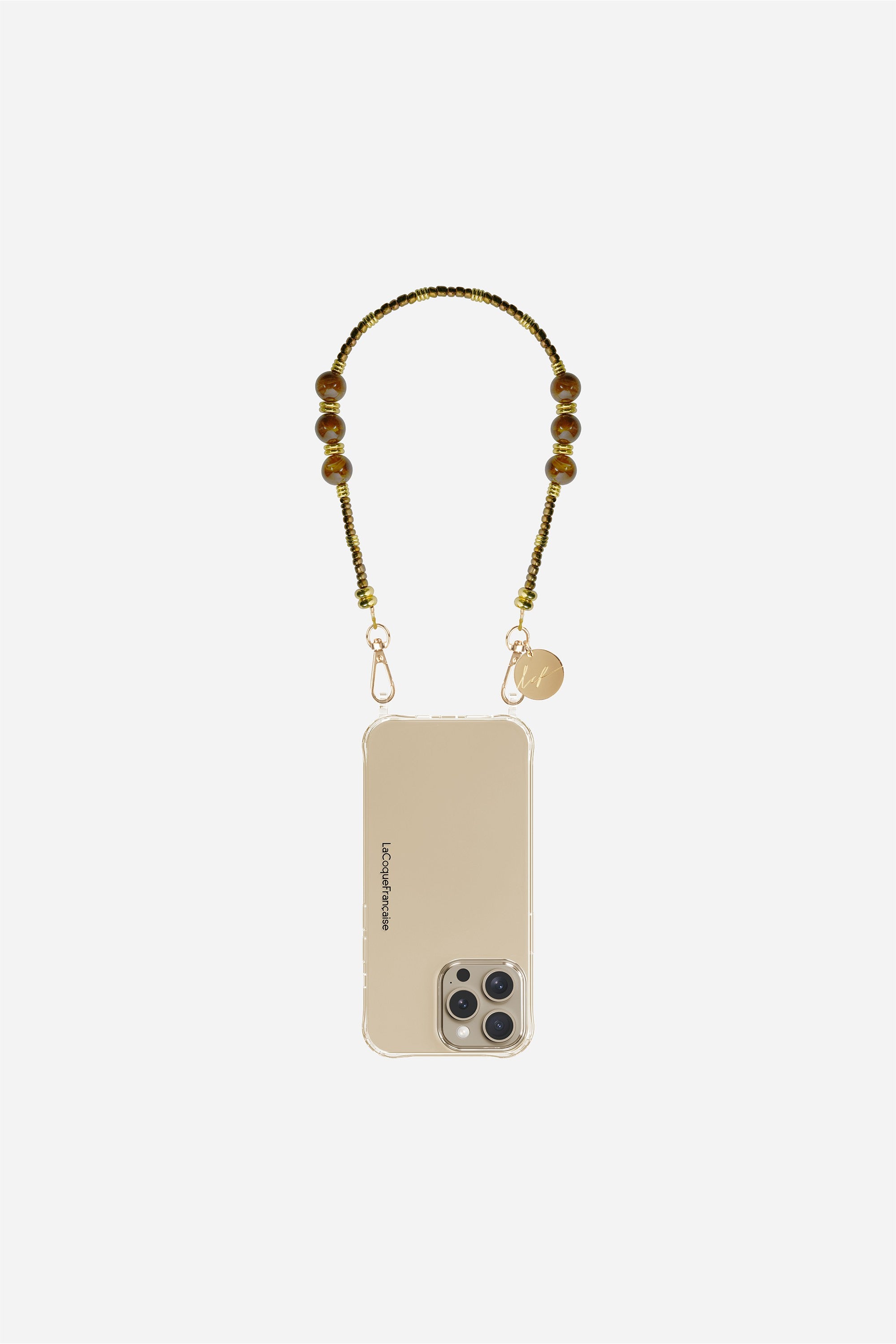 Chaine Courte Iris Bronze 40 cm