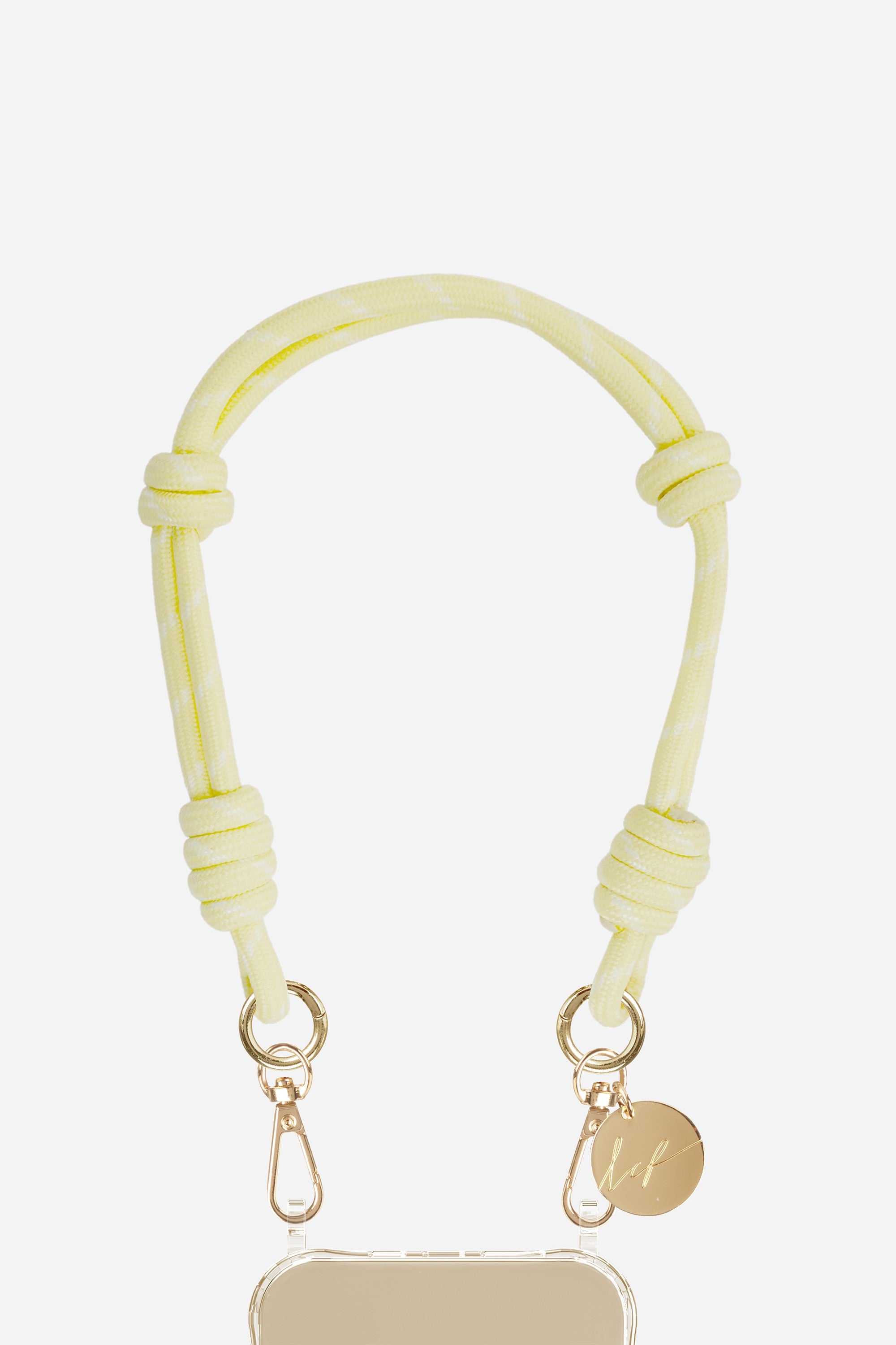 Chaine Courte Liam Jaune 40 cm