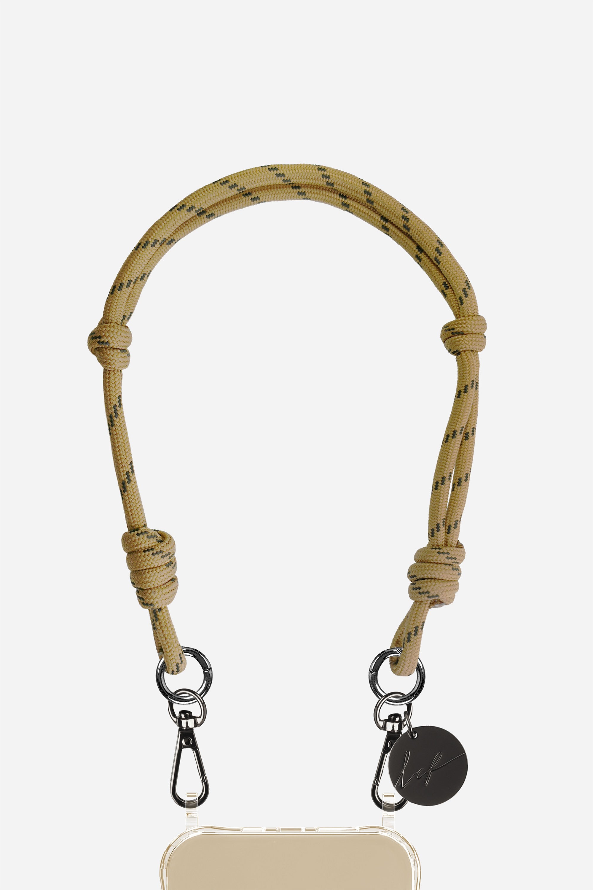 Chaine Courte Liam Taupe 40 cm