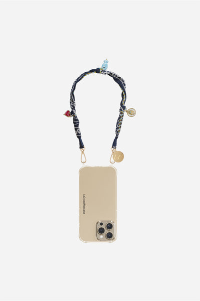 Chaine Courte Laia Bleu 40 cm