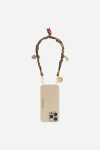 Chaine Courte Laia Marron 40 cm