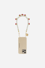 Chaine Courte Cherry Blanc 40 cm