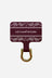 Adaptateur Personnalise Bandana Bordeaux