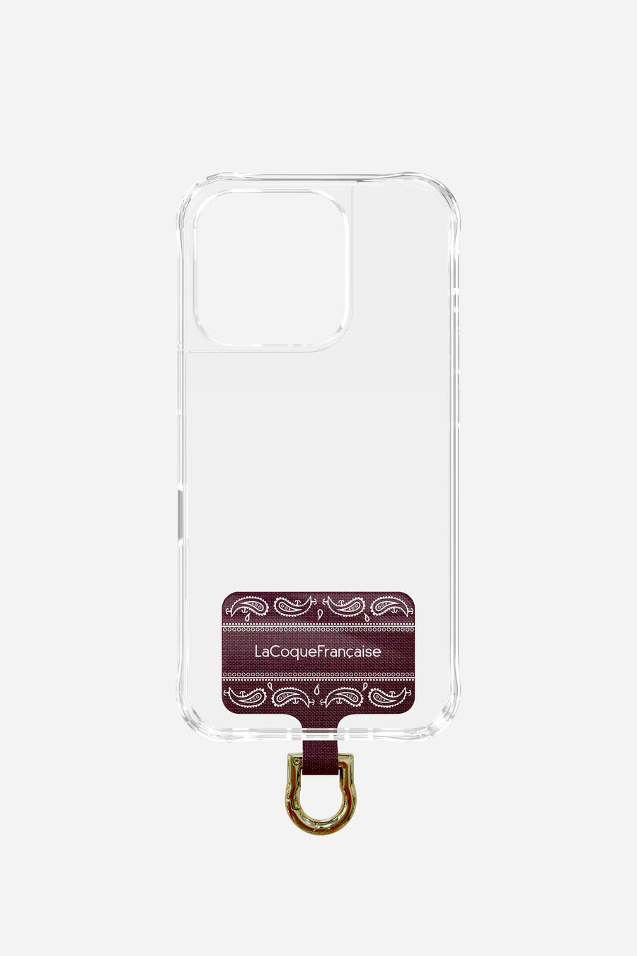 Adaptateur Personnalise Bandana Bordeaux - 2