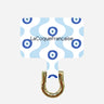 Adaptateur Personnalise Vagues Bleu