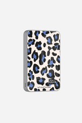 Batterie Magsafe Leopard Beige Et Bleu Bleu 10 000 Mah