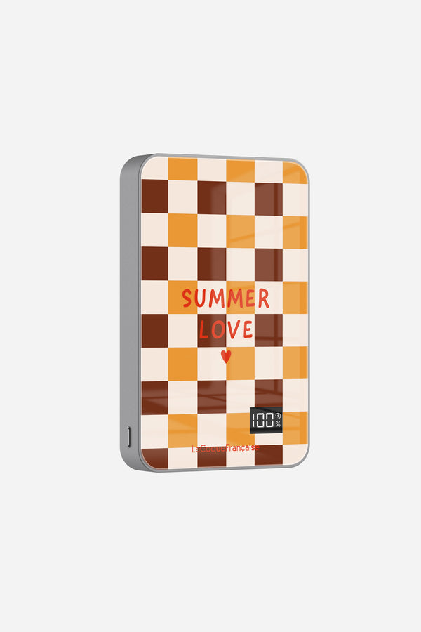 Batterie Magsafe Summer Love Brun Brun 10 000 Mah