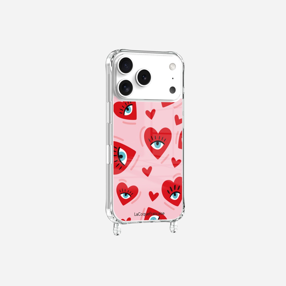 Coque Anneaux Imprimee Yeux D'amour - 3
