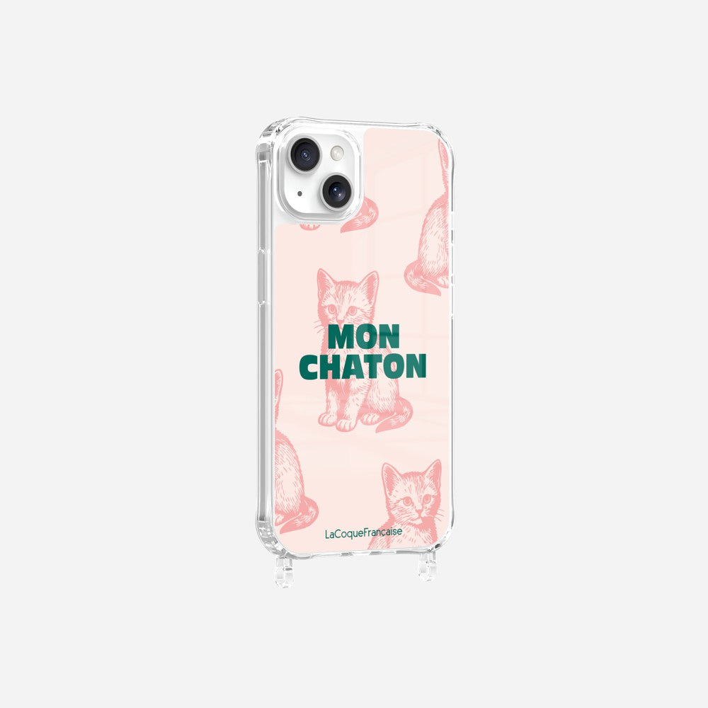 Coque Anneaux Imprimee Mon Chaton