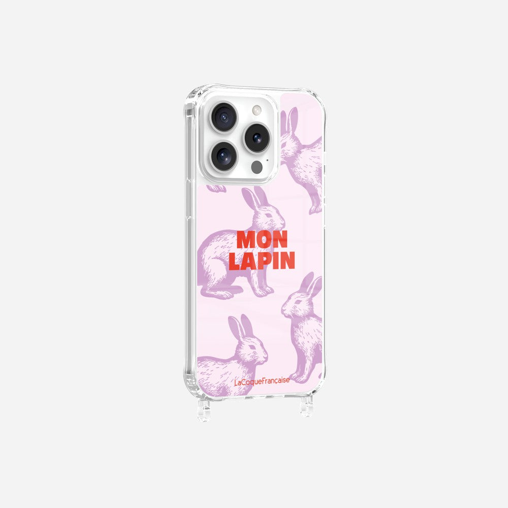 Coque Anneaux Imprimee Mon Lapin