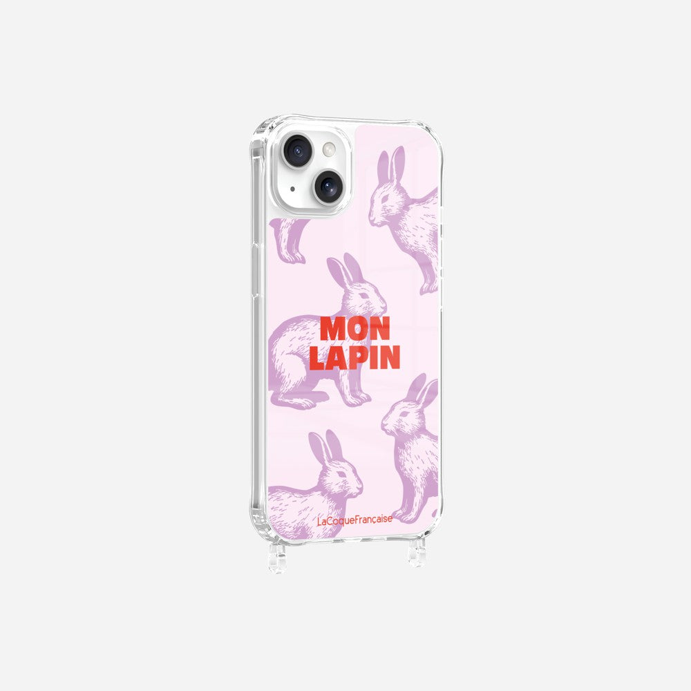 Coque Anneaux Imprimee Mon Lapin