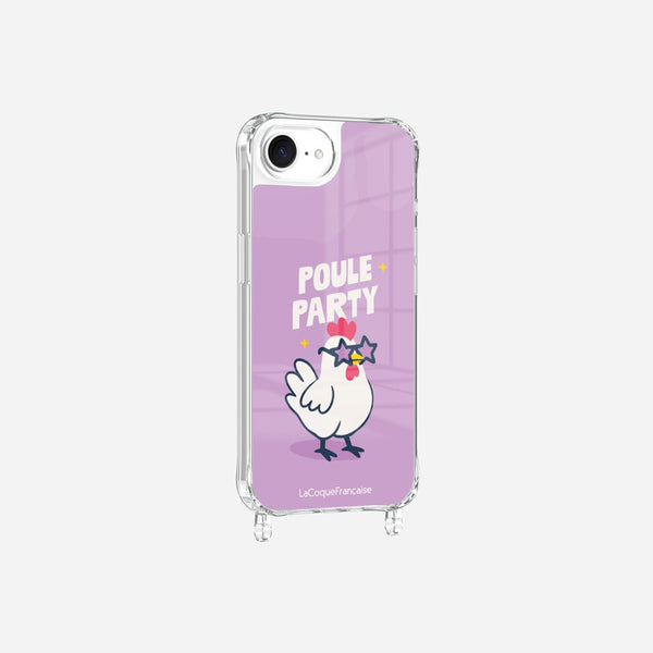 Coque Anneaux Imprimee Poule Party
