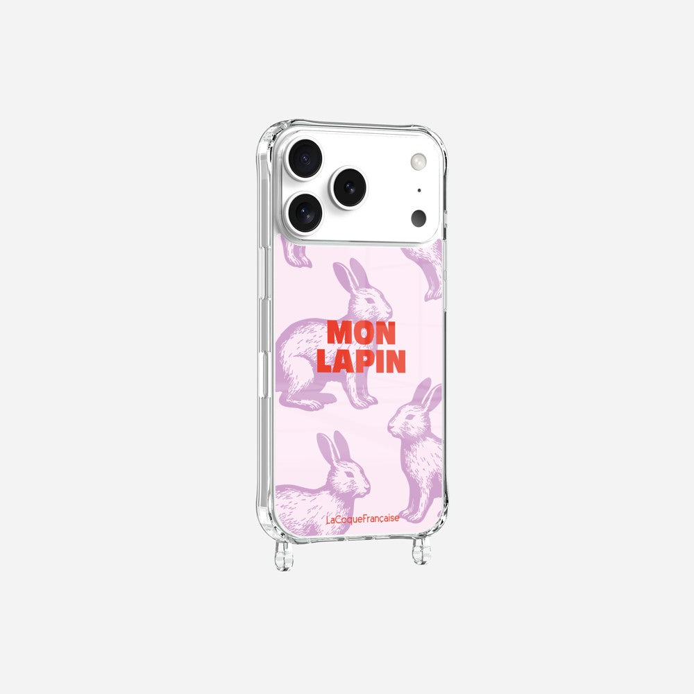 Coque Anneaux Imprimee Mon Lapin