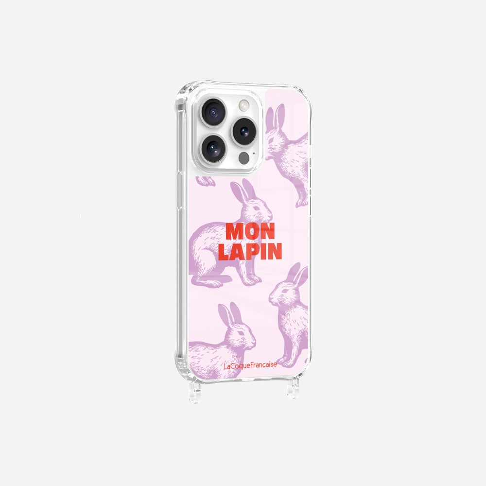 Coque Anneaux Imprimee Mon Lapin