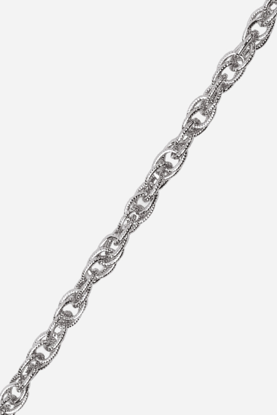 Chaine Longue Frankie Argent 120 cm - 2