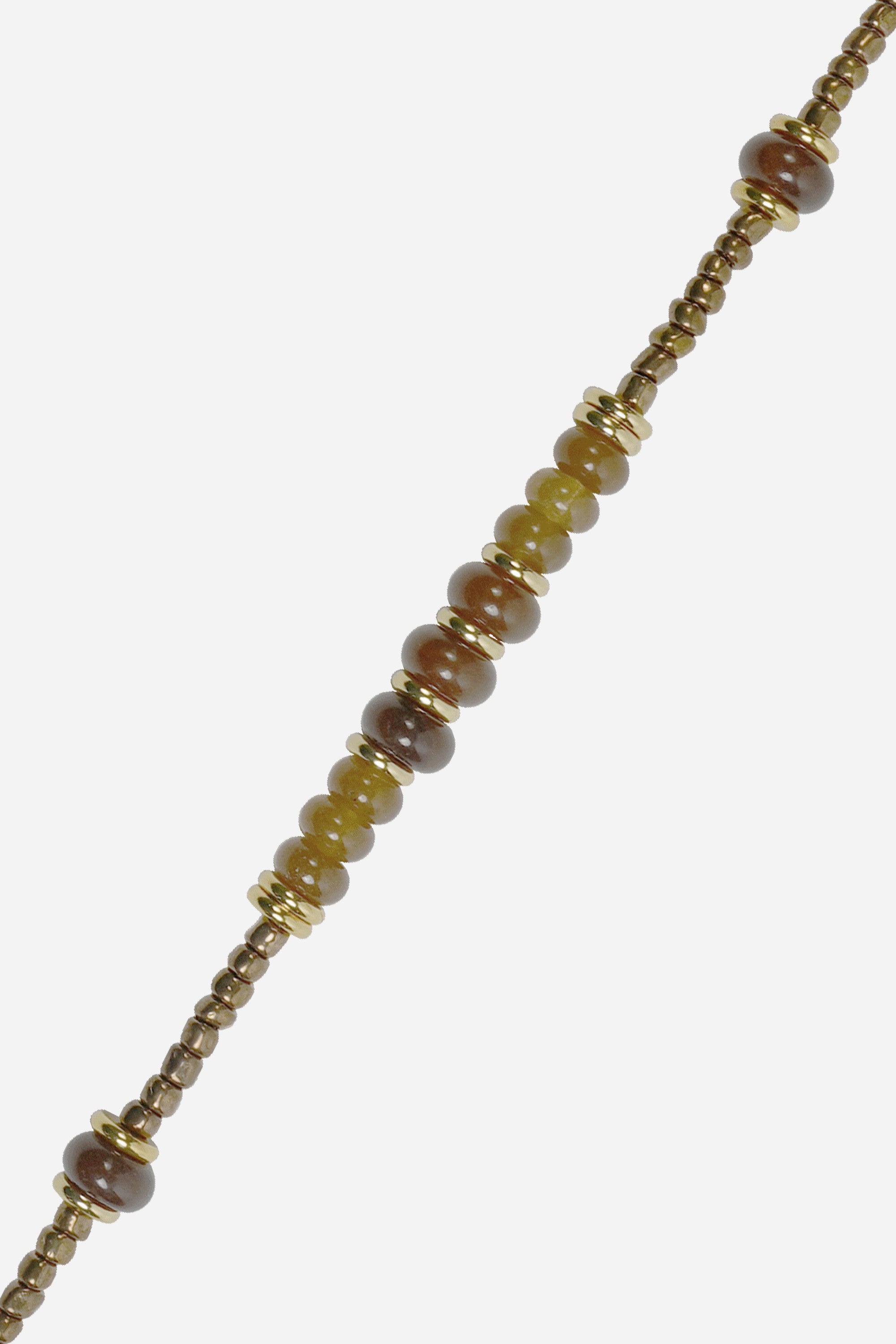 Chaine Longue Anouk Marron 120 cm