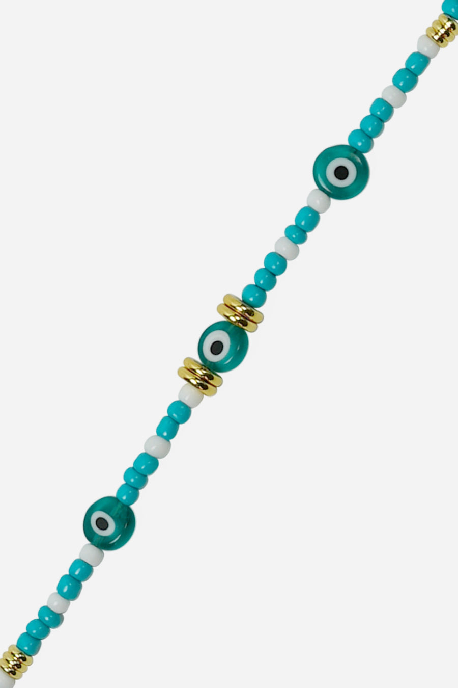 Chaine Longue Paros Turquoise 120 cm - 2