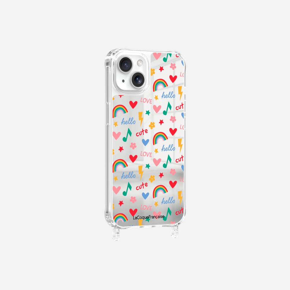 Coque Anneaux Miroir Imprimee Kids