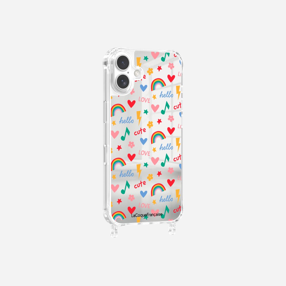Coque Anneaux Miroir Imprimee Kids