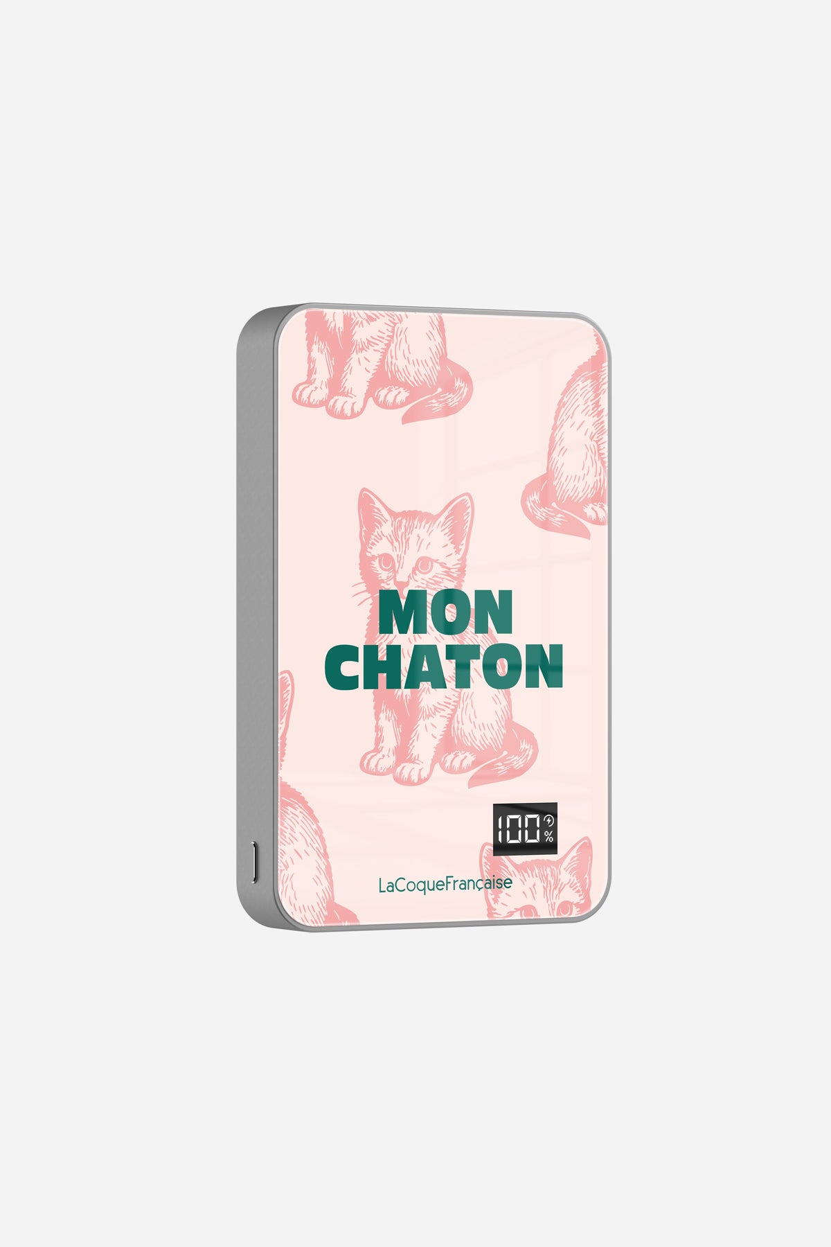 Batterie Magsafe Mon Chaton Rose 10 000 Mah