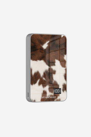 Batterie Magsafe Vache Marron Marron 10 000 Mah