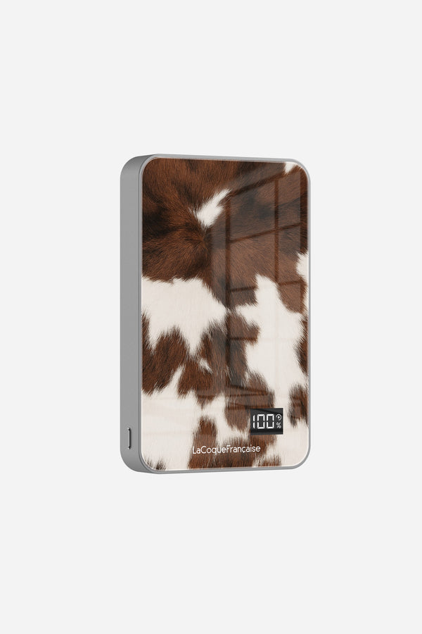 Batterie Magsafe Vache Marron Marron 10 000 Mah