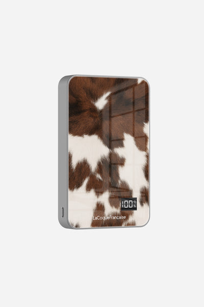 Batterie Magsafe Vache Marron Marron 10 000 Mah