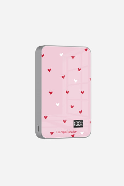 Batterie Magsafe Petit Coeur Rose 10 000 Mah