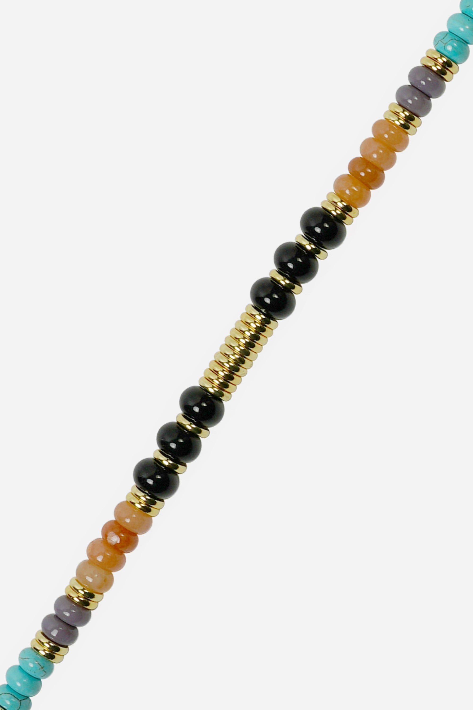 Chaine Longue Helene Noir 120 cm