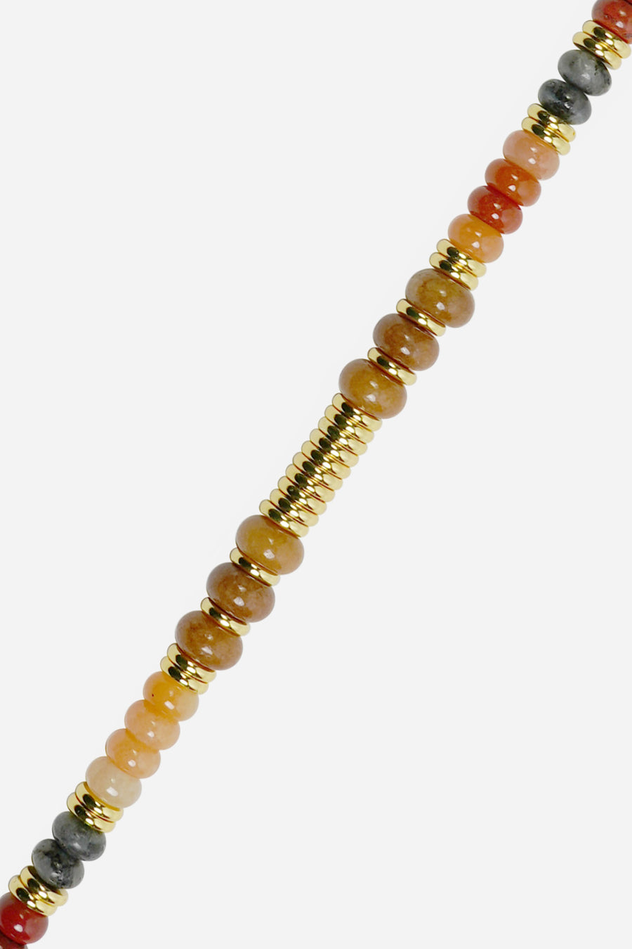 Chaine Longue Helene Marron 120 cm - 2