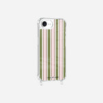 Coque Anneaux Imprimee Rayure Kaki
