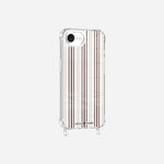 Greige Striped Ring Case