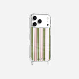Coque Anneaux Imprimee Rayure Kaki - 3